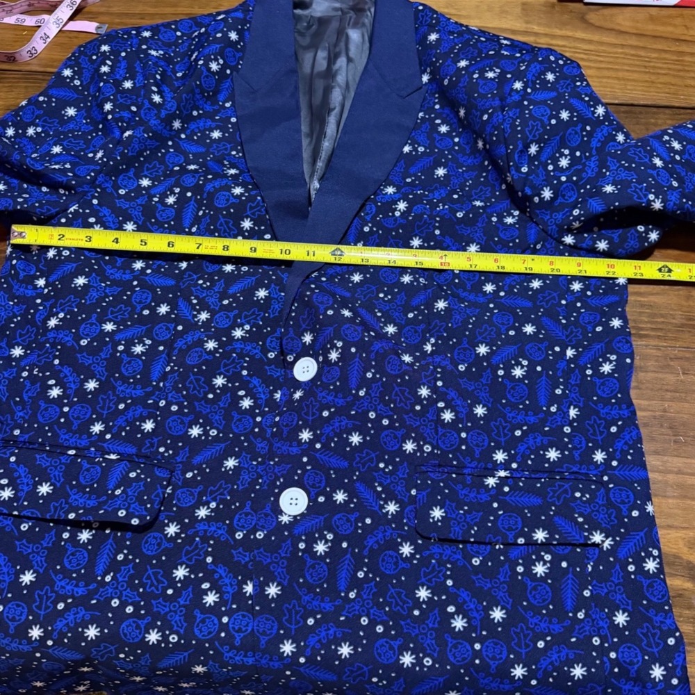 You Look Ugly Today Mens L Ugly Christmas Blazer Holiday Party
Tuxedo Jacket - Picture 10 of 11